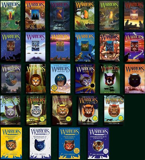 warriors cats books in order
